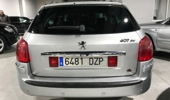 Peugeot 407 SW 2.7V6 HDI 204cv lleno